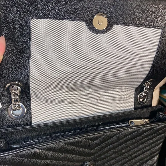 Rebecca Minkoff black leather quilted bag - Picture 8 of 15